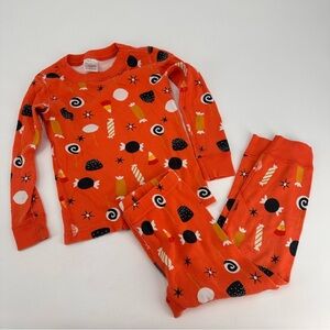Hanna Andersson Halloween Candy Pajamas Size 4T 100 FLAWS